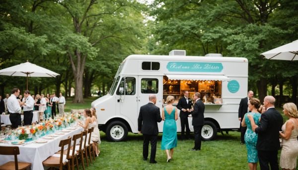 Le food truck remplace le vin d'honneur classique