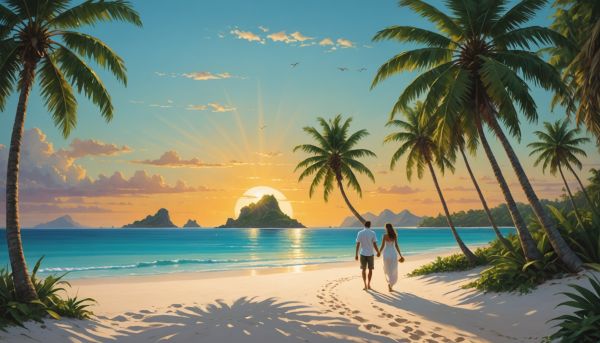 Les plus belles îles paradisiaques pour jeunes mariés