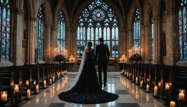 Oser un mariage gothique pour changer des traditions