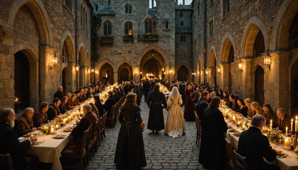 Top des idées de mariage sur le thème médiéval