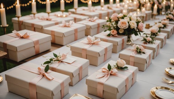 Sublimez votre mariage avec des cadeaux d'invités exceptionnels !
