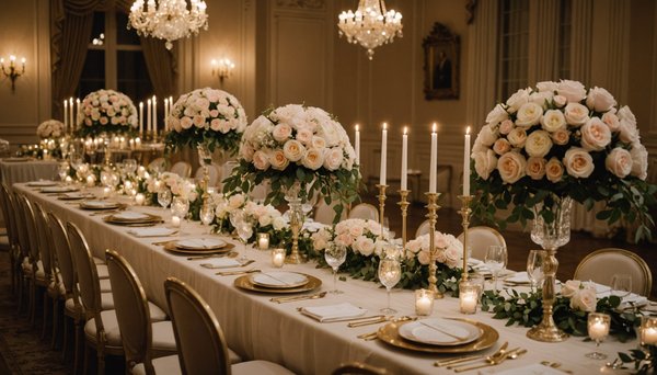 Créez une ambiance raffinée : la décoration de votre table passe aussi par un menu de mariage élégant