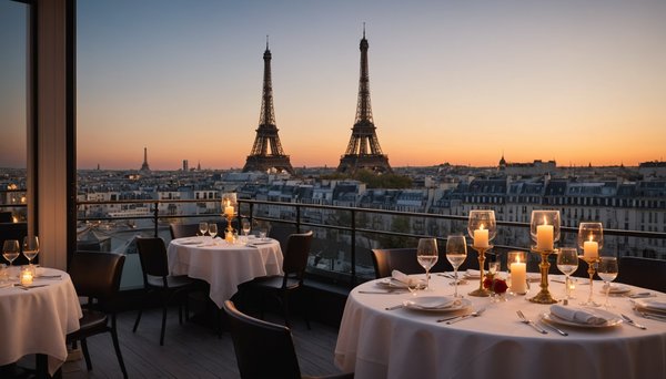 Top 3 des restaurants avec vue à paris pour la saint-valentin